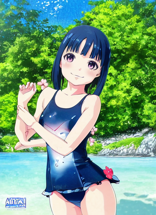 りん様 1R7kJxgNOci07gU 『loli,swimsuit,smile,flower』
