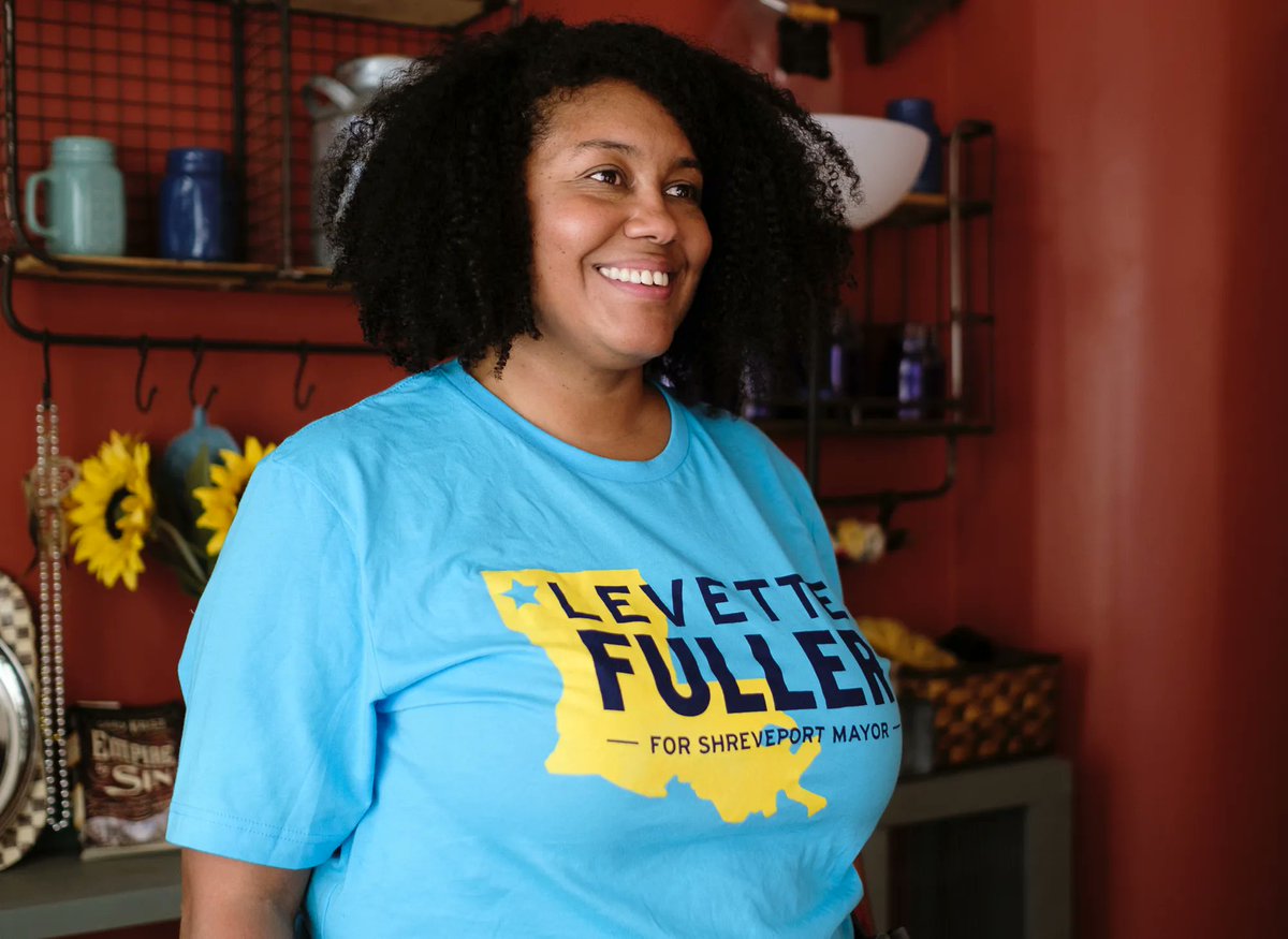 fuller4mayor's tweet photo. Vote for LeVette and help Shreveport take a step towards more direct and thoughtful leadership. Make a plan now for November 8! https://t.co/z5cZR01Vm4