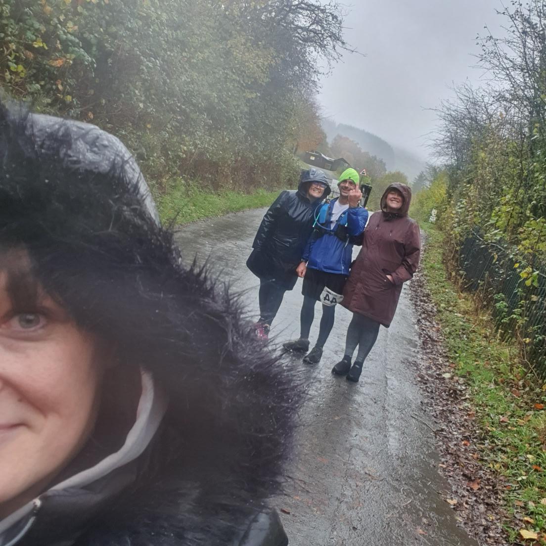 Look who we found at mile 26 🥳