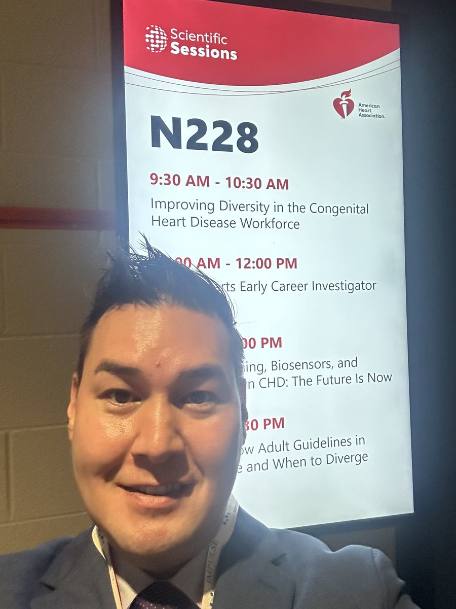 It’s good to be getting my talk done right at the beginning. “How has virtual recruitment impacted diversity in pediatric cardiology fellows?”#AHA22 #YoungHearts #AHAYoungHearts #PedsCards #MedEd #DEI @AHAMeetings