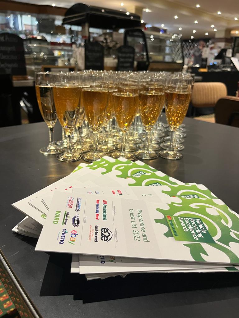VREAwards's tweet photo. CONGRATULATIONS to the Winners at the Vehicle Recycling Excellence Awards 2022! A huge thanks to the Sponsors, entrants &amp; attendees! 
@AtfProfessional @e2etotalloss @AdamHewittLtd @CopartUKLimited @eBay_UK @LBR_Solutions @silverlakeautos @Synetiqltd @WardRecycling @QuentinWillson https://t.co/evQ68A4Js2
