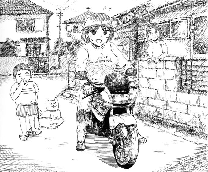 昨日載せたセーコちゃんカットのキャラ、去年描いてたキャラと同一人物のつもり 
