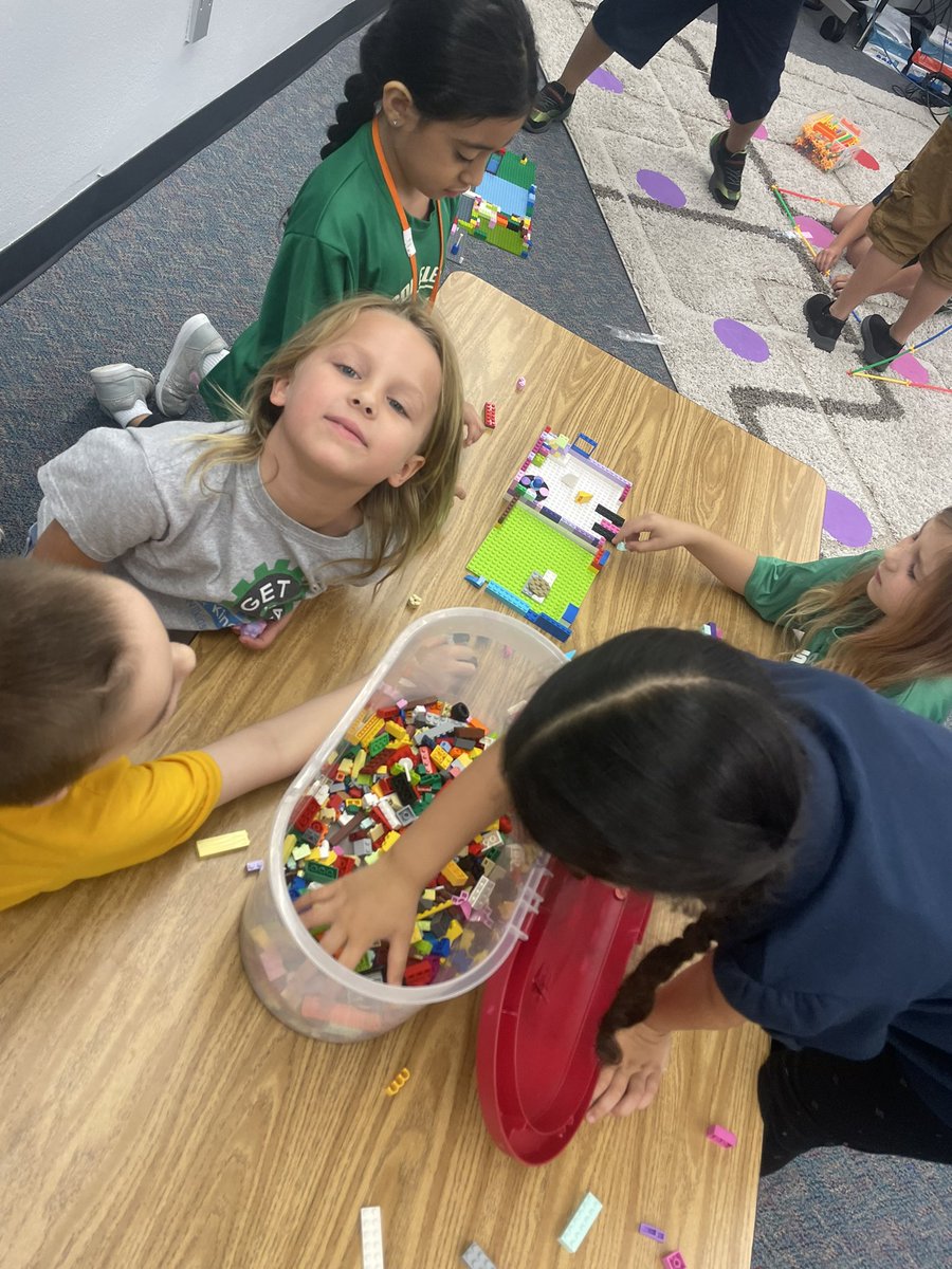 My students chose STEAM play over going outside! Our future engineers!! 😍 <a href="/WilkinsonSCS/">Wilkinson Elementary</a> #TEAMWE23