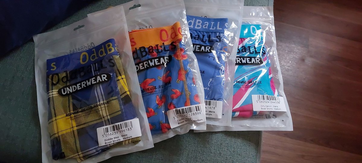 Gotta love a boxer delivery <a href="/myoddballs/">OddBalls</a> #myoddballs