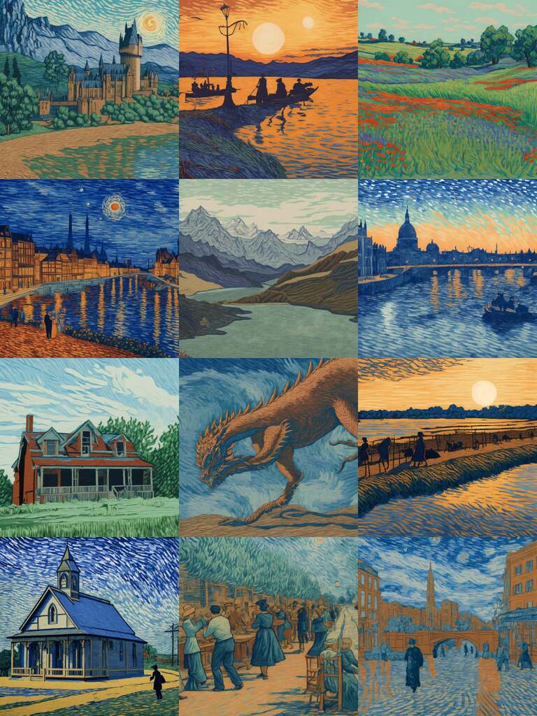 My Van Gogh style (Loving Vincent) dreambooth model - Available to download!

#StableDiffusion #AIArt #AIArtwork #DreamStudio