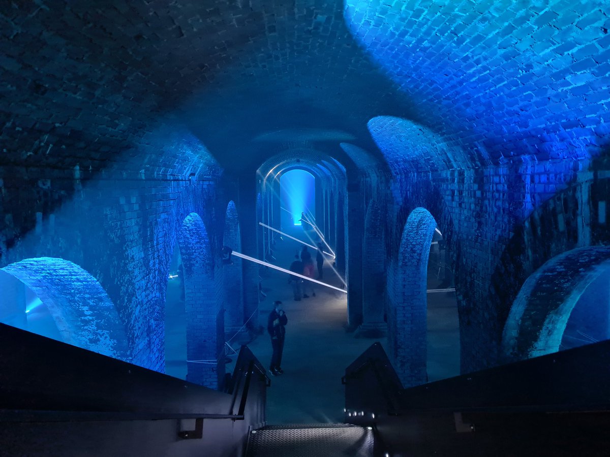 kremrt's tweet image. Zpřístupněné hustorické vodojemy v Brně a festival #Prototyp. Naprosto fantastické spojení. Tajemné podzemí oživené uměním a instalacemi od brněnského týmu #Visualove. Fotky z dnešní návštěvy a níže ještě pár dalších včetně videí. 1/3