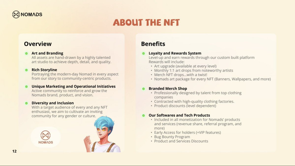 BitManBro's tweet photo. 6β£βΏ7β£
π₯°NFT's Holders Benefits:
-Loyalty and Reward System
-Branded Merch Shop
-Our Softwares and Tech Products
#NomadsThread https://t.co/FNXXixu85V