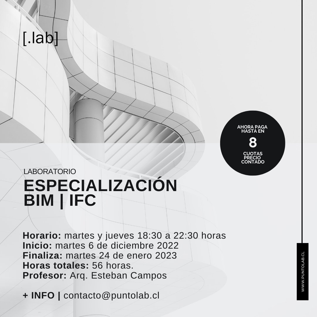 _puntolab_'s tweet photo. Especialización [IFC]

Inicio: viernes 11 de noviembre de 2022
Término: viernes 10 de febrero de 2023
Horario: viernes de 18:30 a 22:30 horas (GMT-3).
Horas Totales: 52 horas sincrónicas. https://t.co/qTHt4Wlc8X