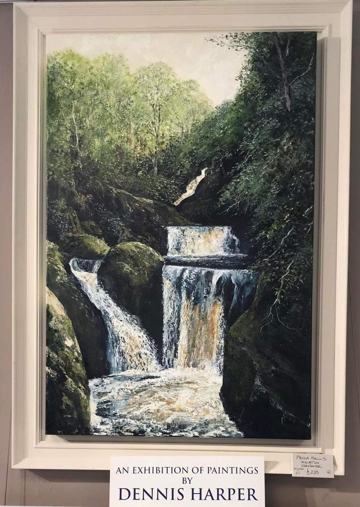 Dennis Harper managed to raise over £1000 for the Scout Jamboree from his exhibition last month and we wanted to say a massive thank you to everyone who helped with this.

#art #librarytwitter