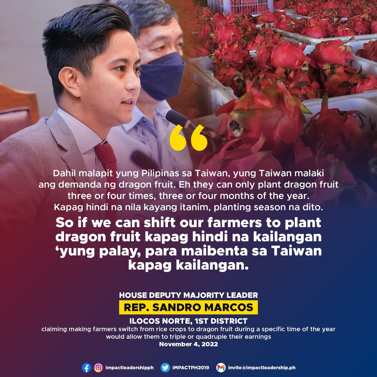 ChairAndyBau's tweet photo. The new kamote.. 🤔 https://t.co/fEgRKNUnat