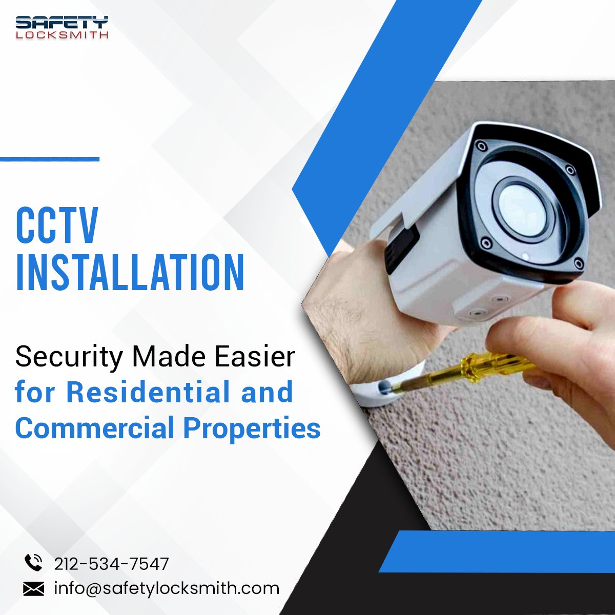 LocksmithSafety's tweet image. To watch over your property or business at night, install CCTV from our vast inventory of security cameras. Visit safetylocksmith.com  service.#cctvinstallation #cctvinstallers #cctvusa #securitycameras #securitycamerasinstaller #homesecurity #safetylockusa #fastinstaller