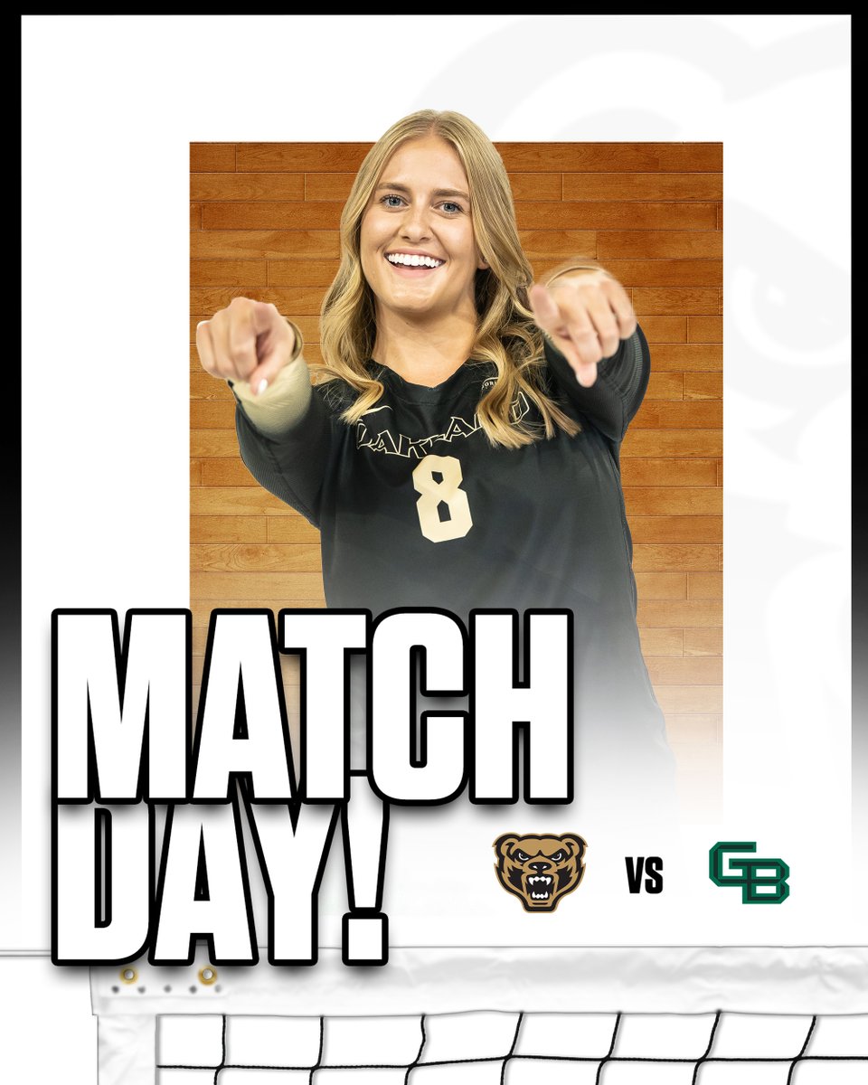OaklandWVB's tweet photo. SENIOR DAY. 🎓

🆚: v Green Bay
🕓: 4:00p
📺: https://t.co/FxHsAKwhif
📊: https://t.co/J8szNkHAkM
📰: https://t.co/GgclZoouYK https://t.co/RQfqhcEMnR