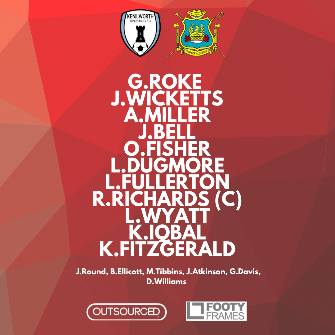 AlcesterTownFC's tweet image. Team News

 Here’s how your Romans line up for todays fixture