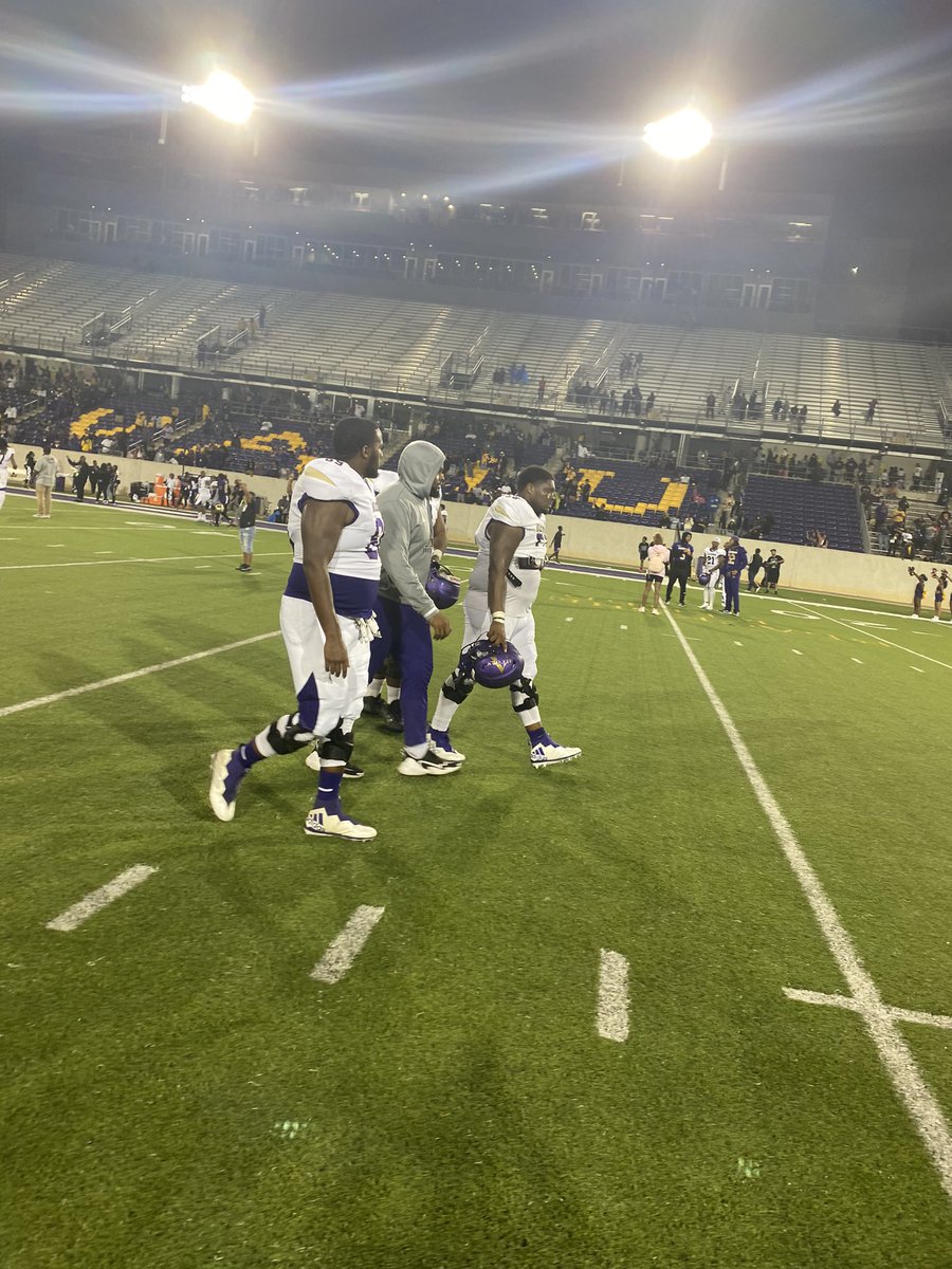BRAVESSPORTS's tweet photo. Photos from the win at Prairie View A&amp;M. Why? Because we can! 😤 #WinningMood https://t.co/yvztuYdzZv