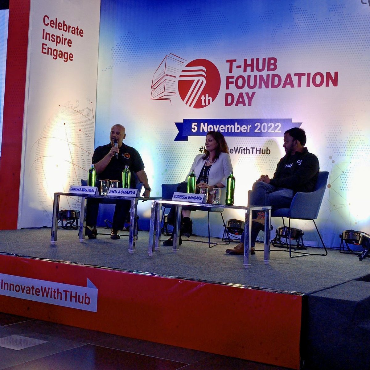 anuacharya's tweet image. Hyderabad #startup #ecosystem has come a long way, thanks to the visionary minister Shri @KTRTRS garu. Celebrating the 7 th anniversary of @THubHyd that has become the center of the thriving ecosystem. #mapmygenome #thub #Hyderabad @iiit_hyderabad @SrinKollipara