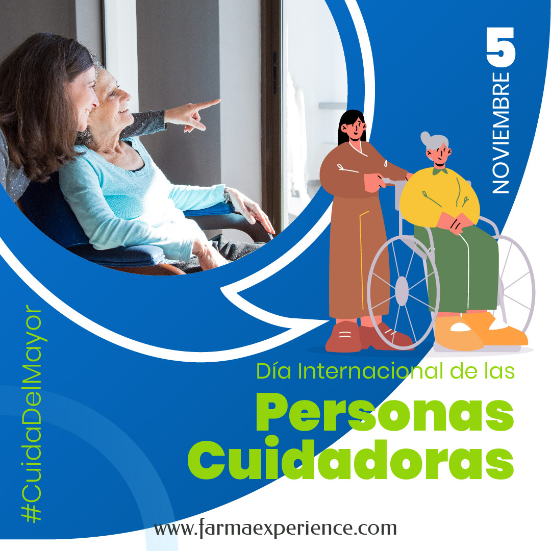 FarmaExperience's tweet image. #DíaInternacionalDeLasPersonasCuidadoras Hoy se rinde un merecido homenaje a aquellas personas que se dedican al cuidado de #personasmayores o en situación de #dependencia
#DiadePersonasCuidadoras #cuidadores #FarmaExperience #Cuidadelmayor #paciente #cronico #España #Residencias