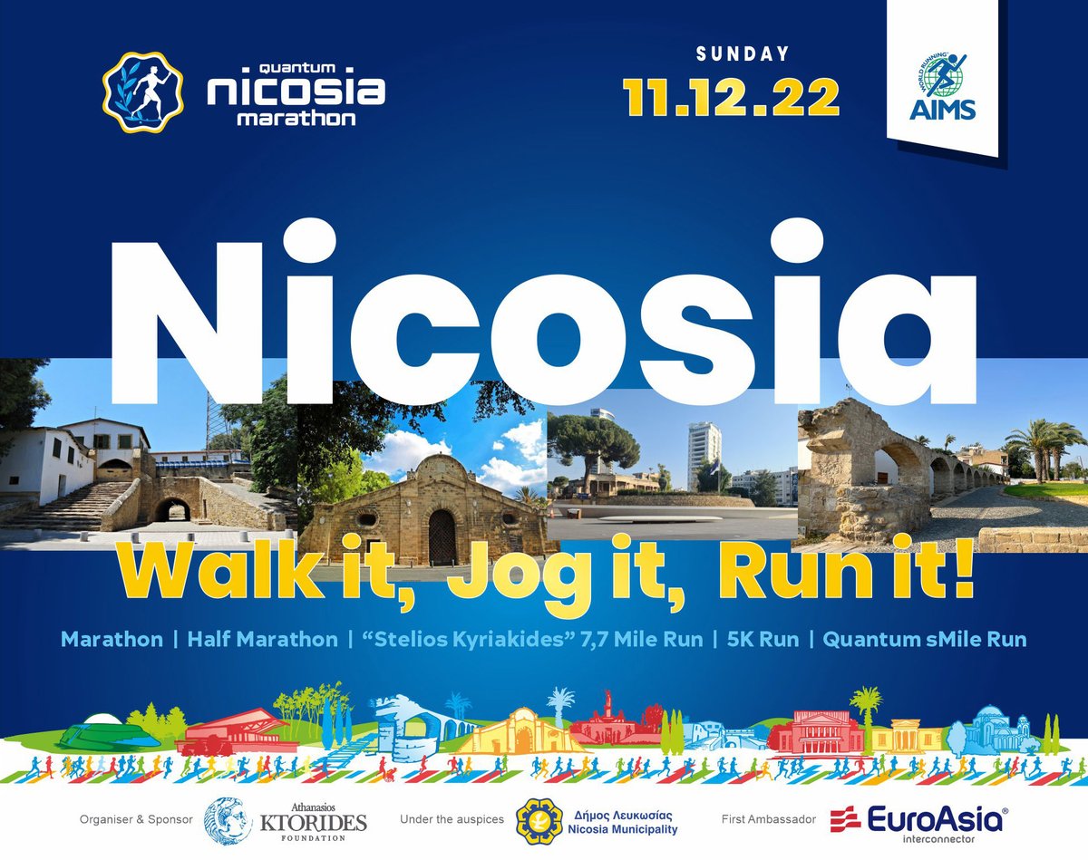 #doityourway Nicosia #marathon