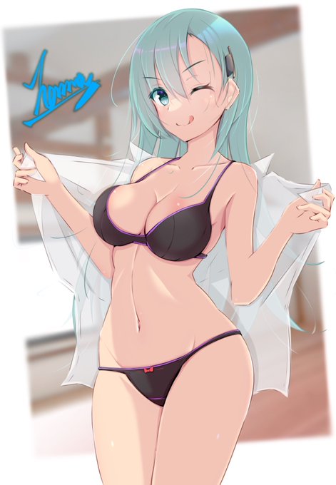 鈴谷と郡ちゃんはいいぞ!!
 #いい推しの日 