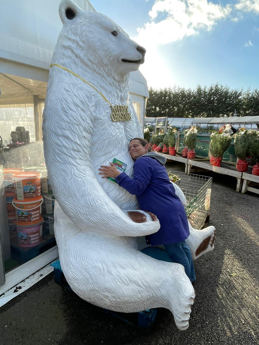 Beautiful, unposed and spontaneous and typical of Bettina. She doesn't care if he's not real, she just loves him. #AutismAwareness #loveislove 😊💕