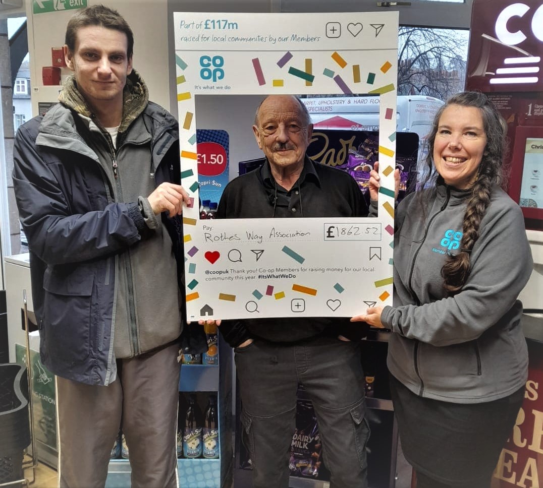 Crystal24097316's tweet photo. Aberlour #membership @coopuk raised close to £5000 for our outgoing #localcauses! @morayschoolbank received £1,579.58, @rothesway received £1,862.52 and @rothesplaypark received £1,323.77. Well done to all our #causes #ItsWhatWeDo https://t.co/CARDYnD8kh