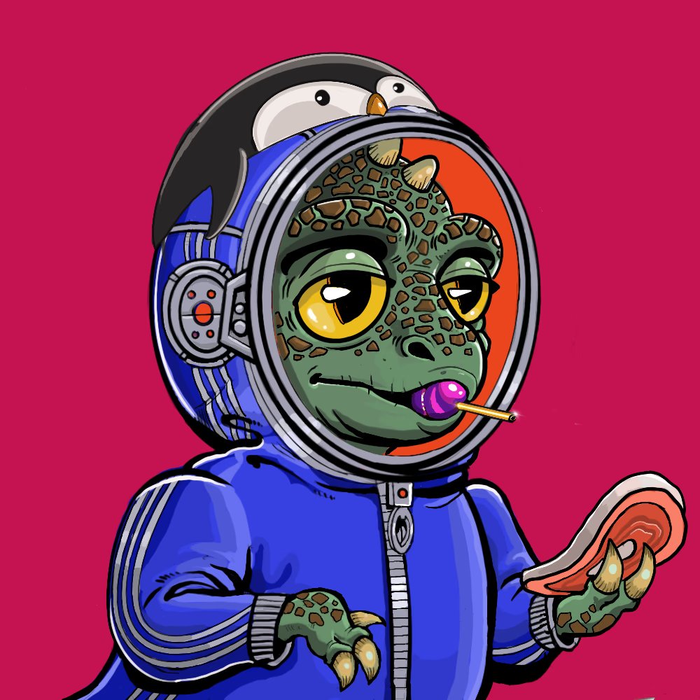 🚀 Space Dino #NFTGiveaway🚀
The <a href="/SpacePunksClub/">Space Punks Club</a> dino evolution is imminent, so perfect time for a giveaway!

To enter:
✅ Follow <a href="/Paliel4/">Paliel.eth</a> and <a href="/SpacePunksClub/">Space Punks Club</a>
✅ Like &amp; RT
✅ Tag 2 friends

#SPC #NFTGiveaways #NFTs #NFTCommunity #SPC4L #NFT #Giveaway #FreeNFT 

⌛️48hrs⌛️