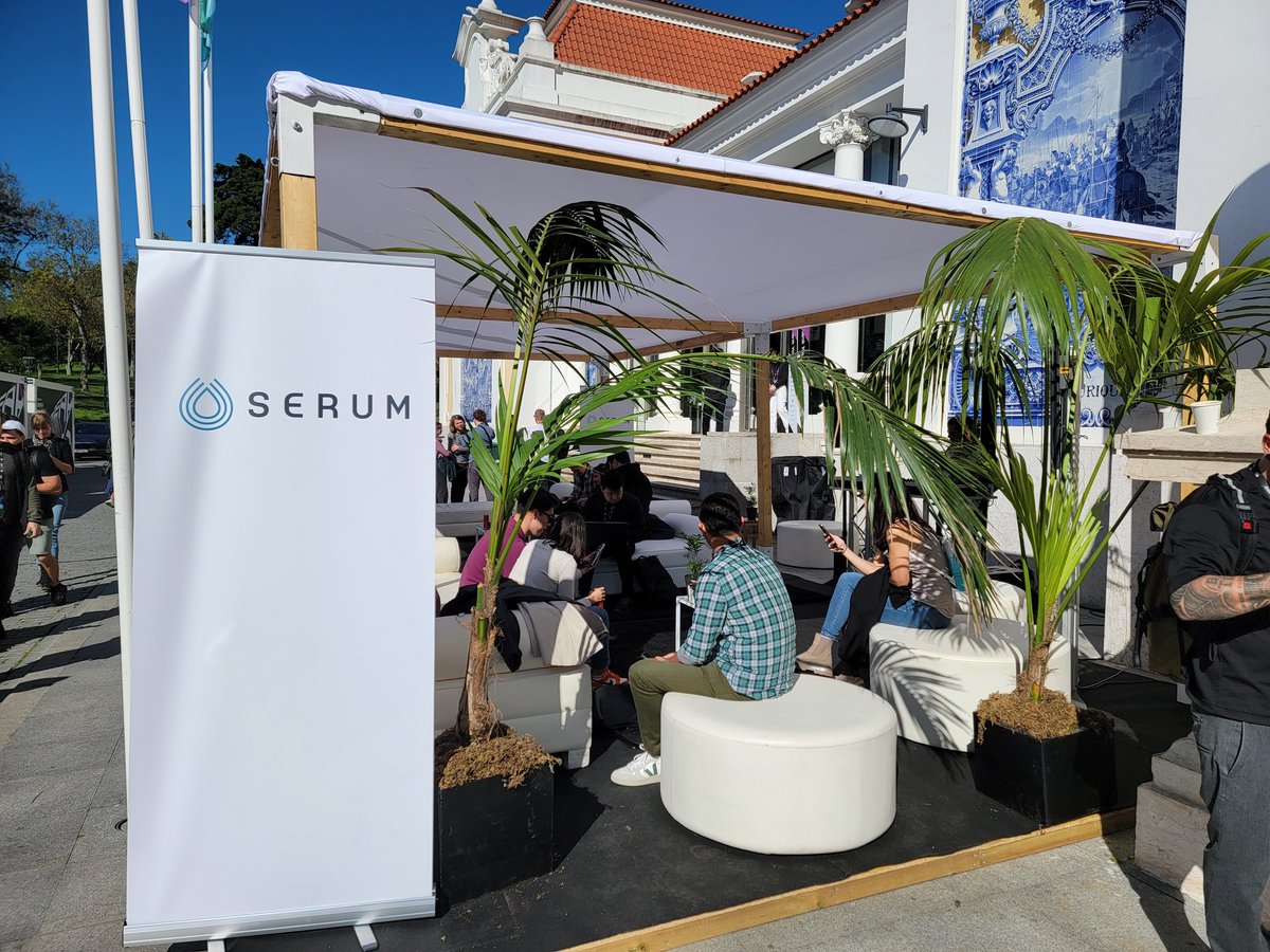 Serum (@ProjectSerum) on Twitter photo 2022-11-05 14:27:10 Hello #SolanaBreakpoint attendees! Come meet and chill with us at Carlos Lopes Pavilion outdoors βοΈ @SolanaConf @solana Hello #SolanaBreakpoint attendees! Come meet and chill with us at Carlos Lopes Pavilion outdoors βοΈ @SolanaConf @solana