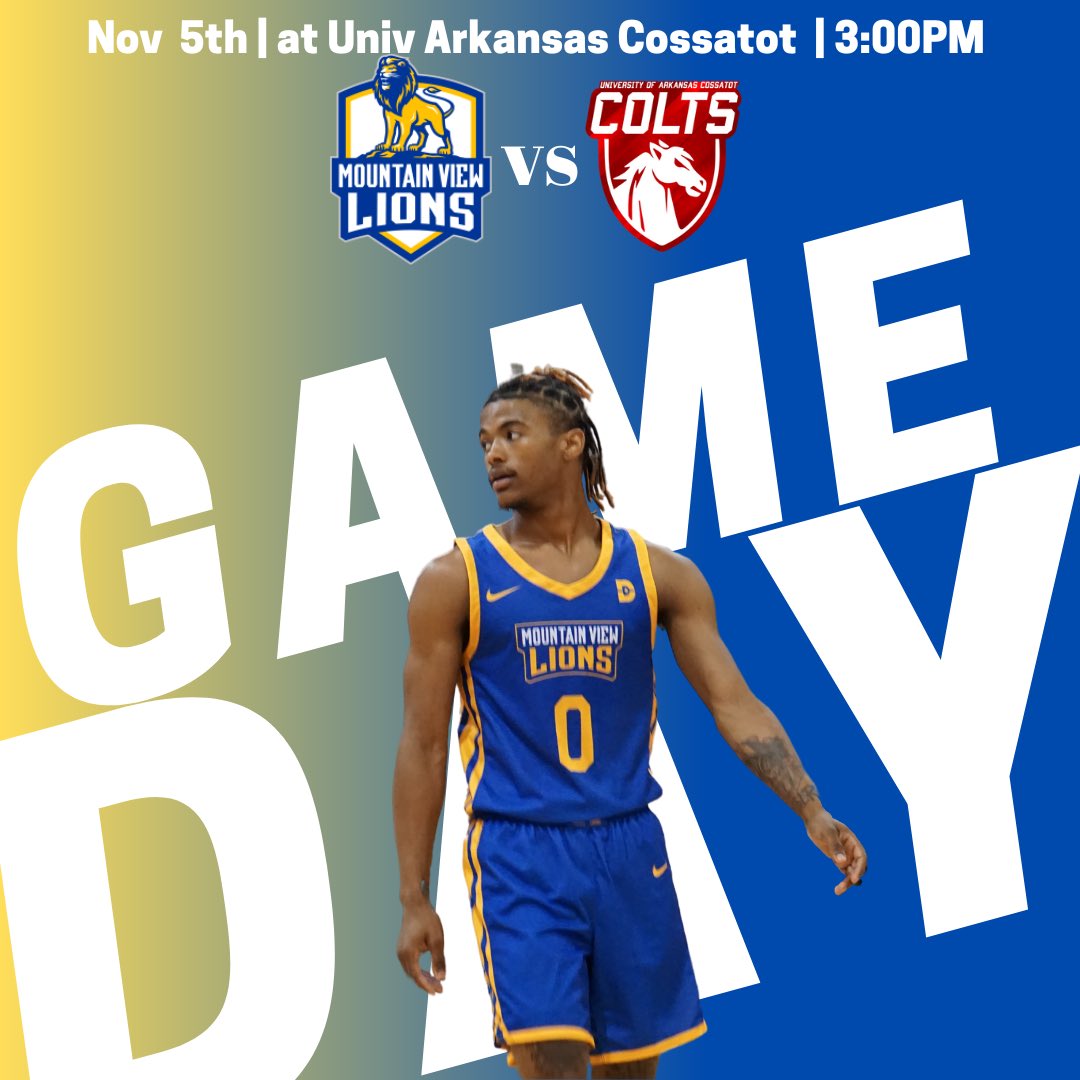 GAMEDAY!!!
📍 Arkansas Cossatot 
⏰ 3:00PM
Watch the Livestream here ⬇️ 
📺 youtu.be/gdQ29pnLS60