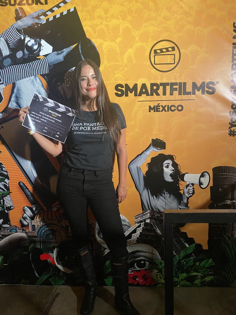 lepepris's tweet image. Ya están las votaciones en la página oficial @smartfilmsmx  Agradecemos su voto para “Una pantalla de por medio” 🎬❤️ @MotorolaMX @CinemaniaCdmx #yosoysmartfilms #smartfilms2022