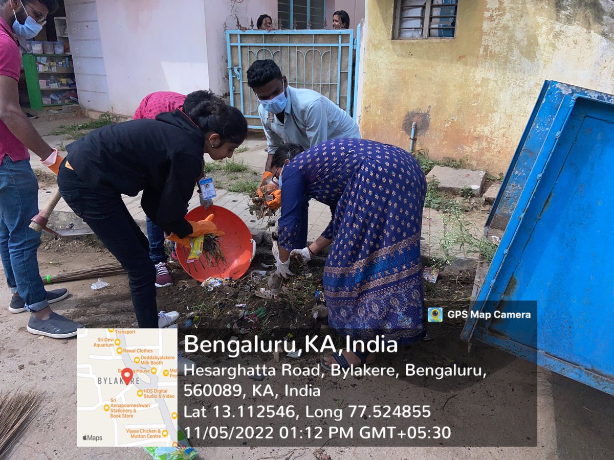 mlaahl's tweet photo. MLA Academy of Higher Learning NSS volunteers participated in Cleanliness drive organised in Belakere village under Kasaghattapura Gram Panchayat..#PMOIndia #nssindia #nssrdBangalore #YSM #cmokarnataka #swatchhbharat https://t.co/qPVUgegFd4