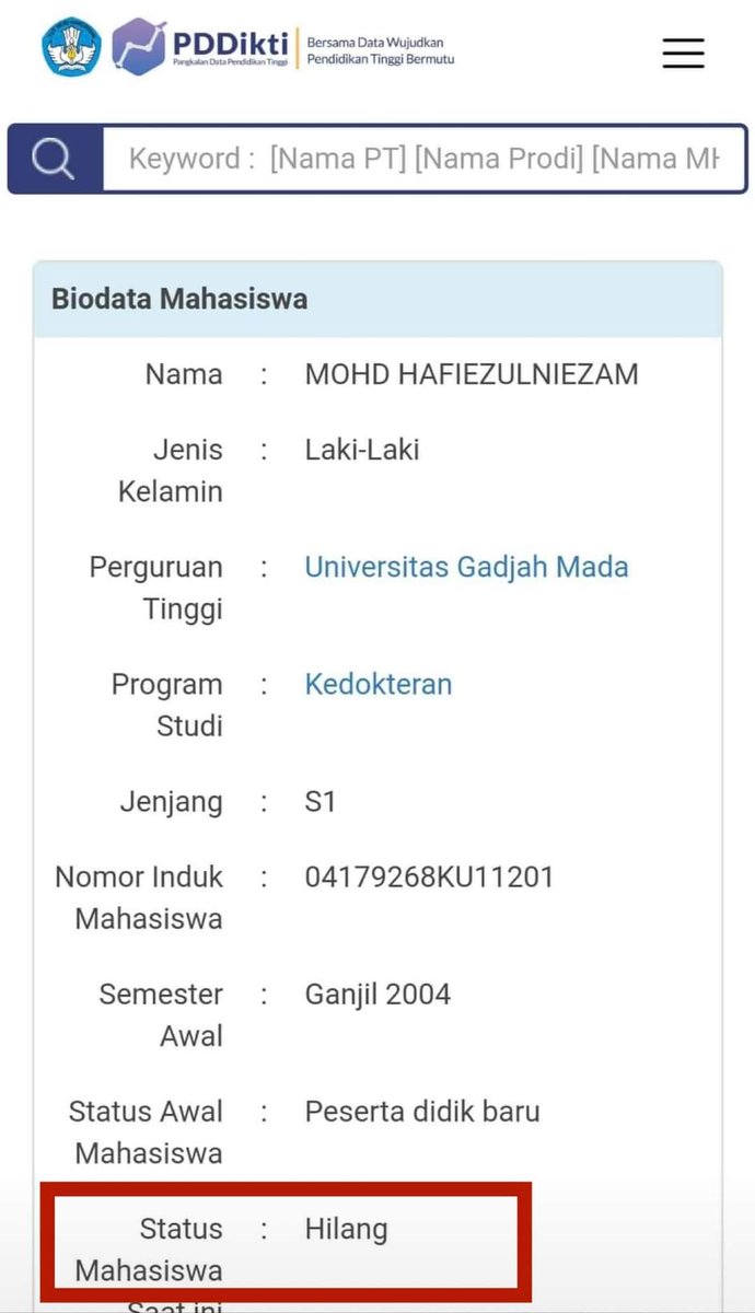 FaktaBukanAuta's tweet photo. Tahukah anda belajar medic tak habis tapi buka klinik. 

Bila bertanding menipu kelayakan akademik untuk mengaburi mata pengundi. 

Belum menang dah menipu, dah menang menyakau.

Tolak calon ini! https://t.co/rxgYLdd54K