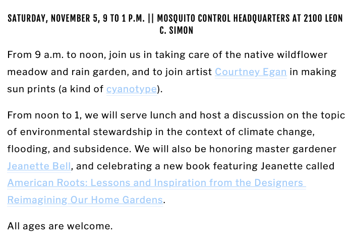 We have a great event today at our Administration Building.  I know the weather does not look great but we are set up and are meeting at our facility.  Come join us!