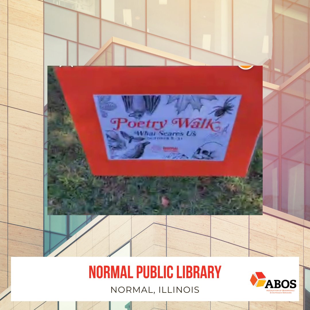 Happy StoryWalk®Week! 

<a href="/NPLTweets/">Normal Public Library</a> StoryWalks have been a great way to engage the community that may not be using the library and their resources. 

Thanks for submitting! 

#LetsMoveInLibraries #ABOSStoryWalkWeek22