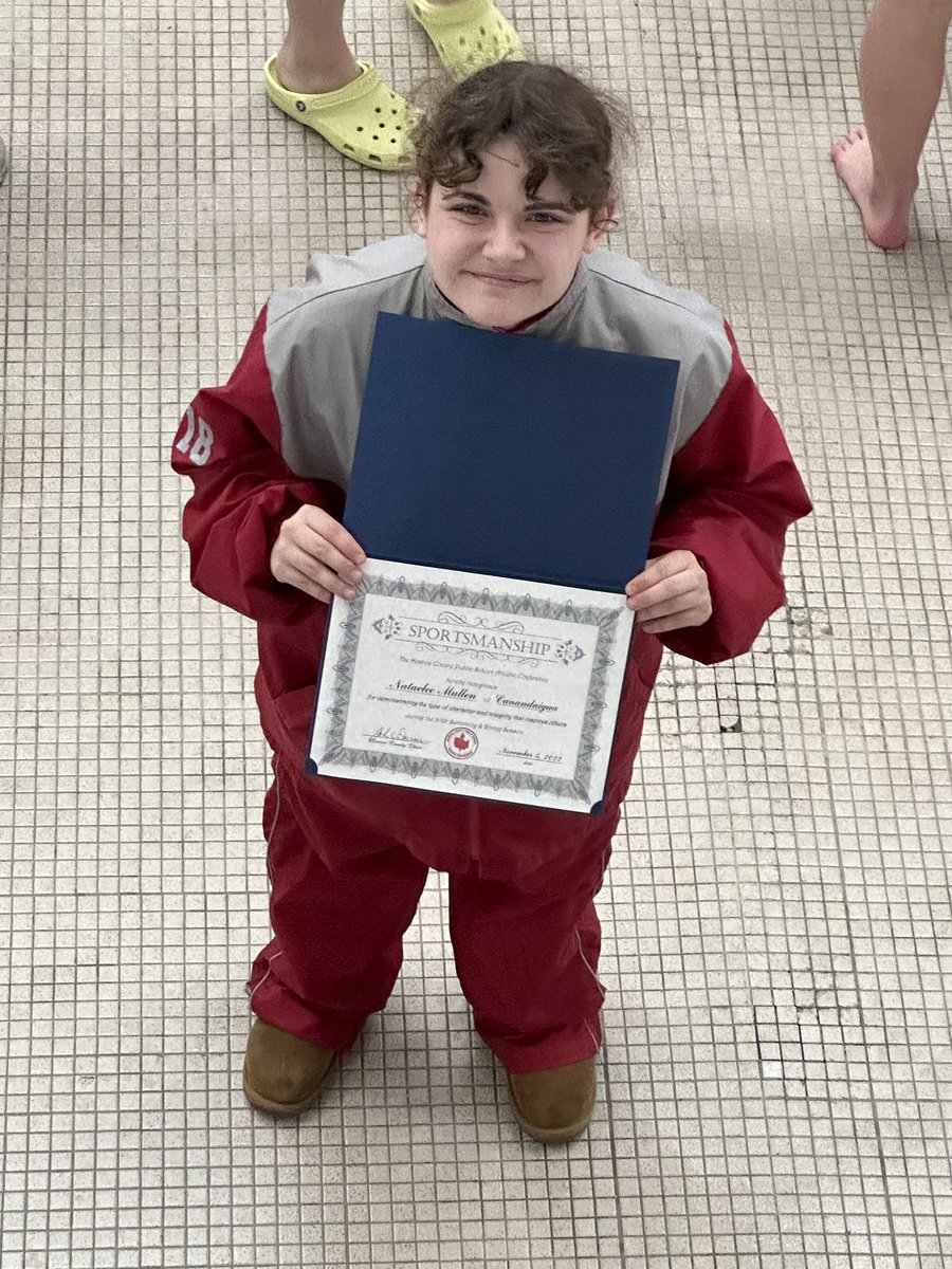 Congratulations to senior Nataelee Mullen on receiving the <a href="/mcpsac/">MCPSAC</a> Sportsmanship award for swimming. Congratulations Nataelee on exemplifying what it means to be a student-athlete. We are #CanandaiguaProud