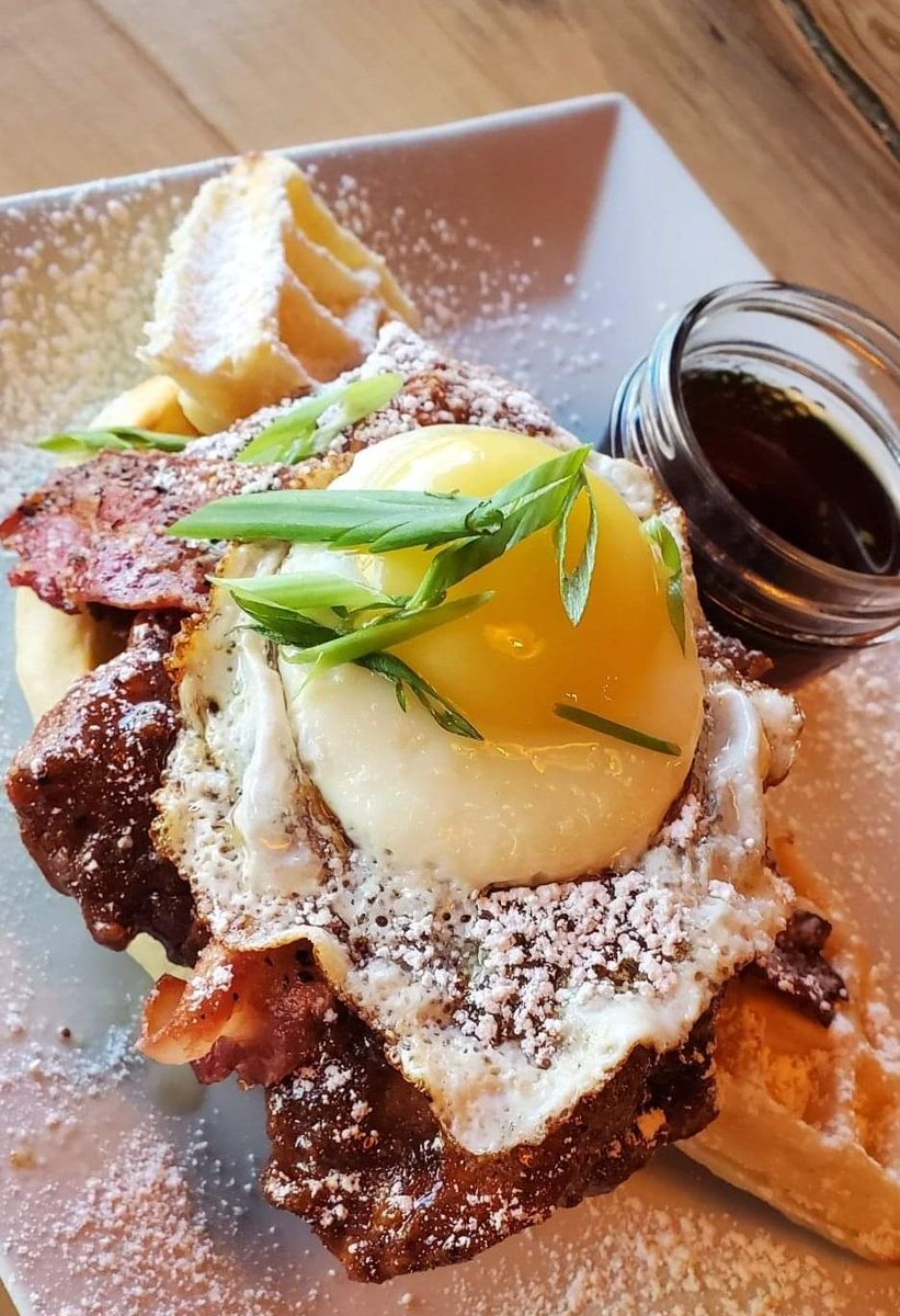 cilantro and chive on Twitter "Just to cut into this 🤤💯 Sunny Fried