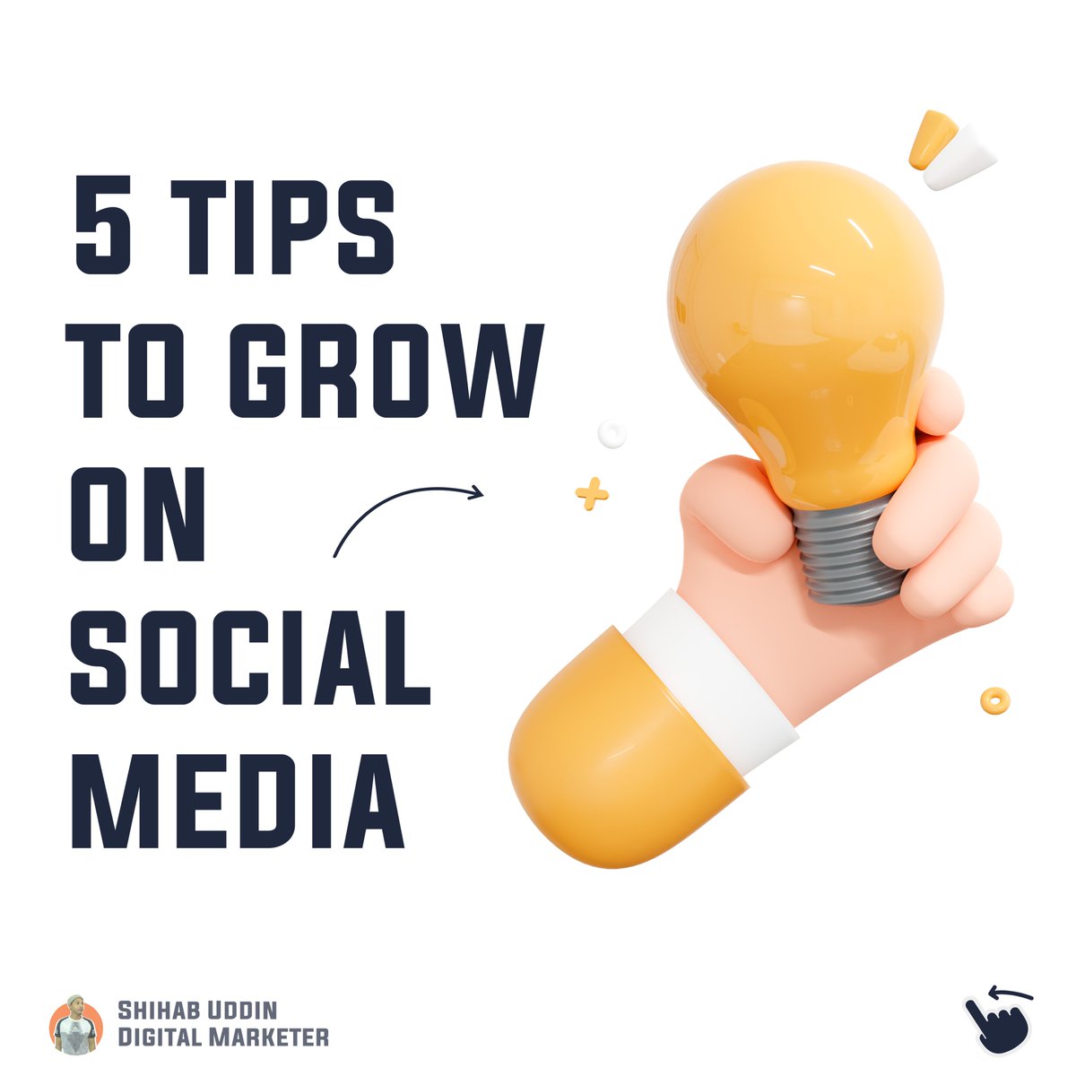 👉 5 tips to grow on social media!

Don't forget to save and share! 
Follow 
@findmrshihab
 for social media tips.

Full Post Here 👇
tinyurl.com/26uabuhu

#instagram #followers #organic #catsofinstagram #instagramers #instagramtips #instagrowth #shihabuddin #grow #growth