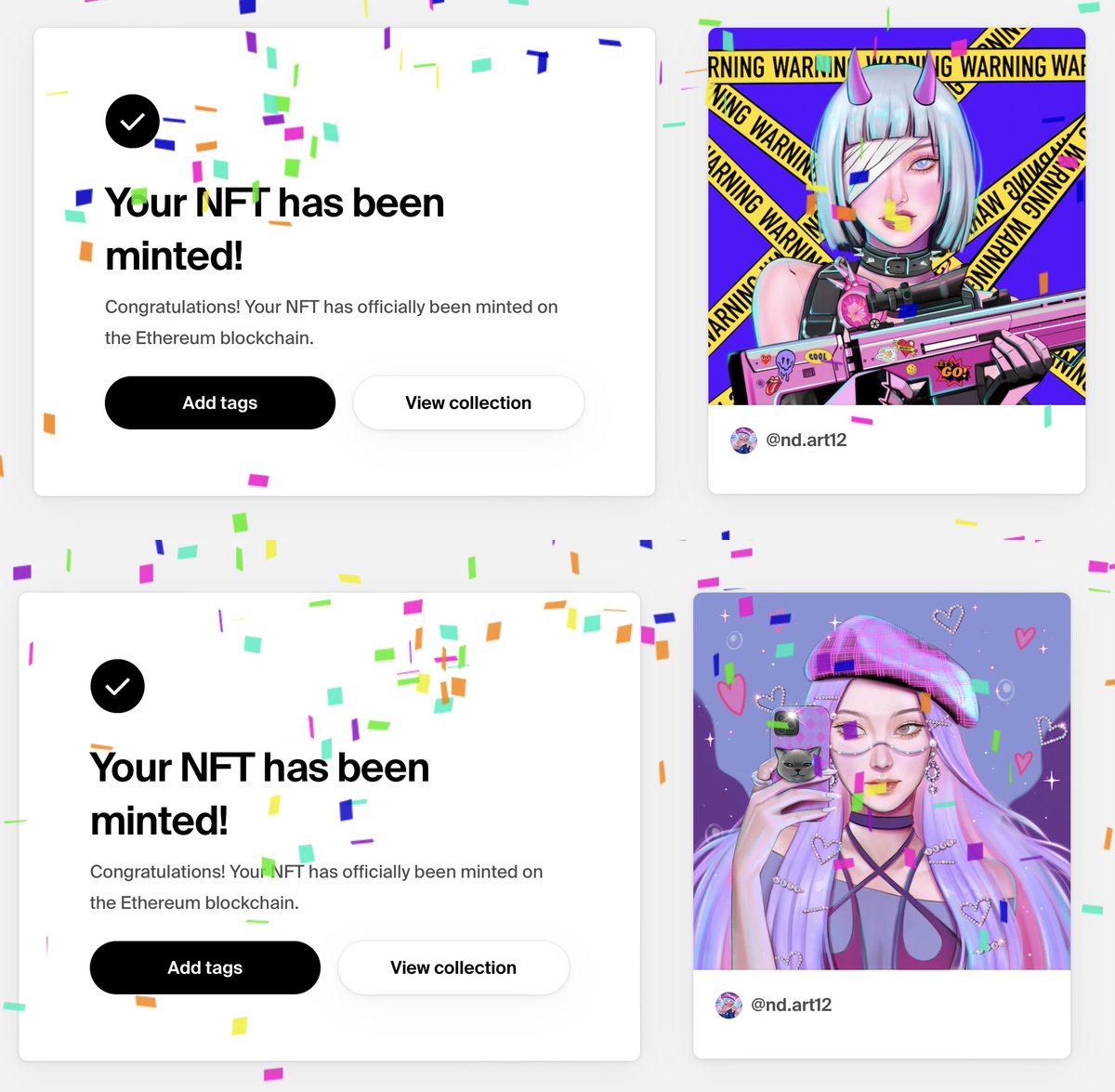 NgocDoan2126's tweet photo. I just minted new pieces. Please check out my collection 😘
https://t.co/rmq6kmVzXa
#KatoKrew #ArtTag #womeninnfts #katoOgo https://t.co/tyo5n7XSvL