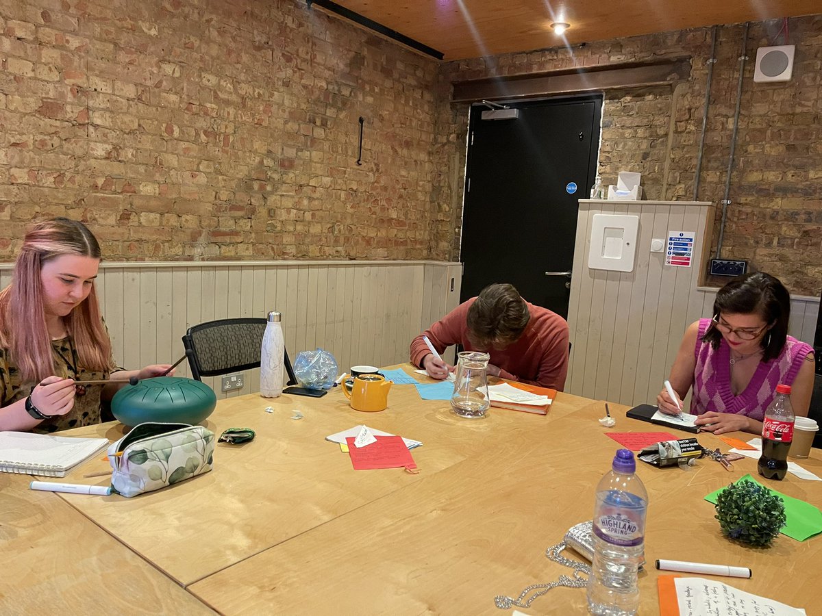 very grateful to have spent a day running a R&amp;D sesh with some super cool creatives at the <a href="/youngvictheatre/">Young Vic</a> as part of their Creators Program ! @byselwin ❤️‍🔥