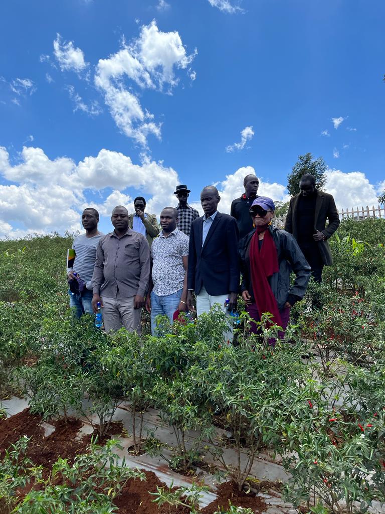 MamuonKalany's tweet photo. With Comrades in Struggle for fighting against hunger, paid courtesy visits to National Conversation's farm and familiarised ourselves with general activities carried out there.The visits was very good and informative.@SSOT https://t.co/Ef2ohdXNP9