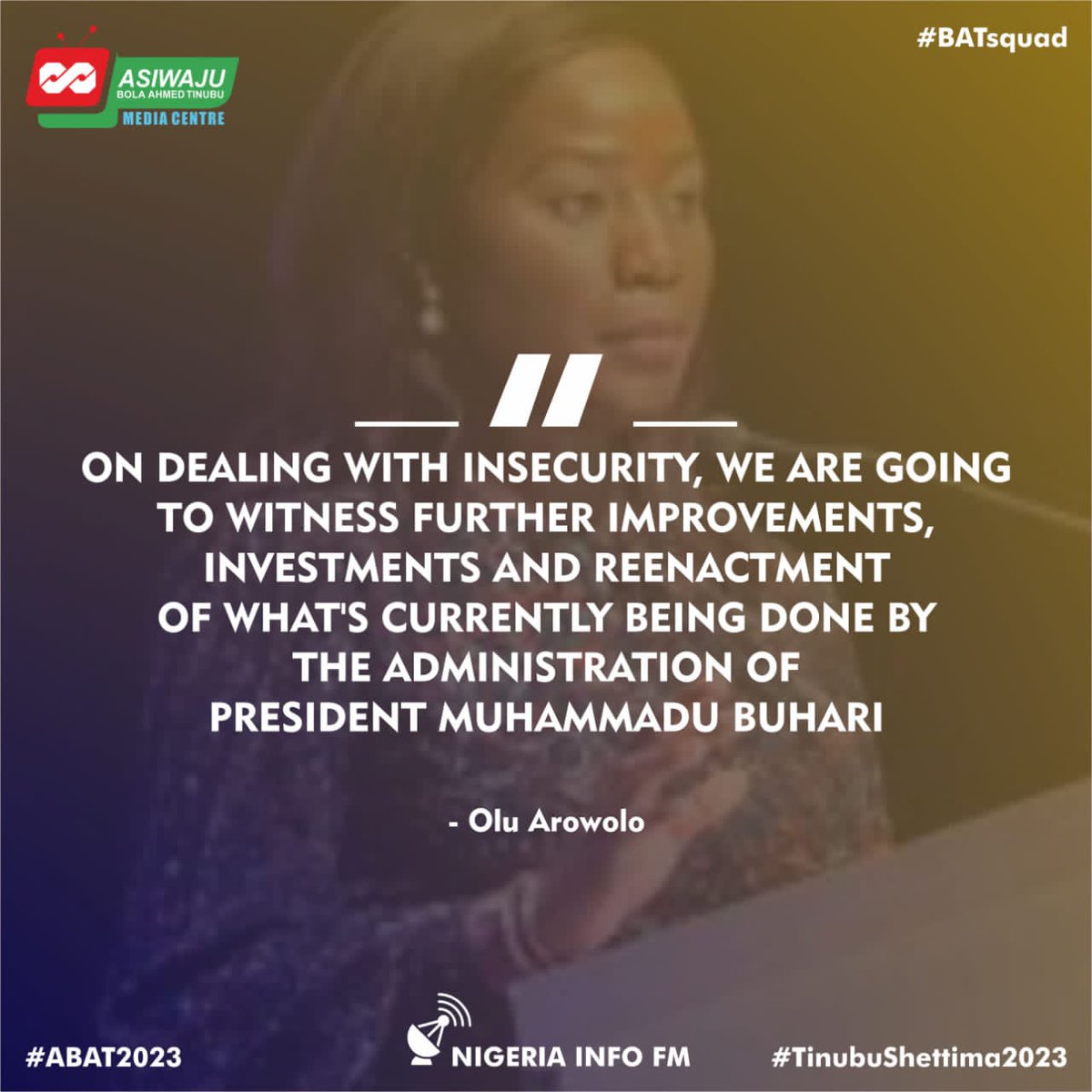 kokomatic's tweet photo. Tinubu-Shettima's administration wants to invest in the required Digital Infrastructure to protect our Oil and Gas pipelines to ensure we maximize our output

- Olu Arowolo

#RenewedHope2023 
#BATKSM2023 
#BATsquad https://t.co/26Z5OcjcXB