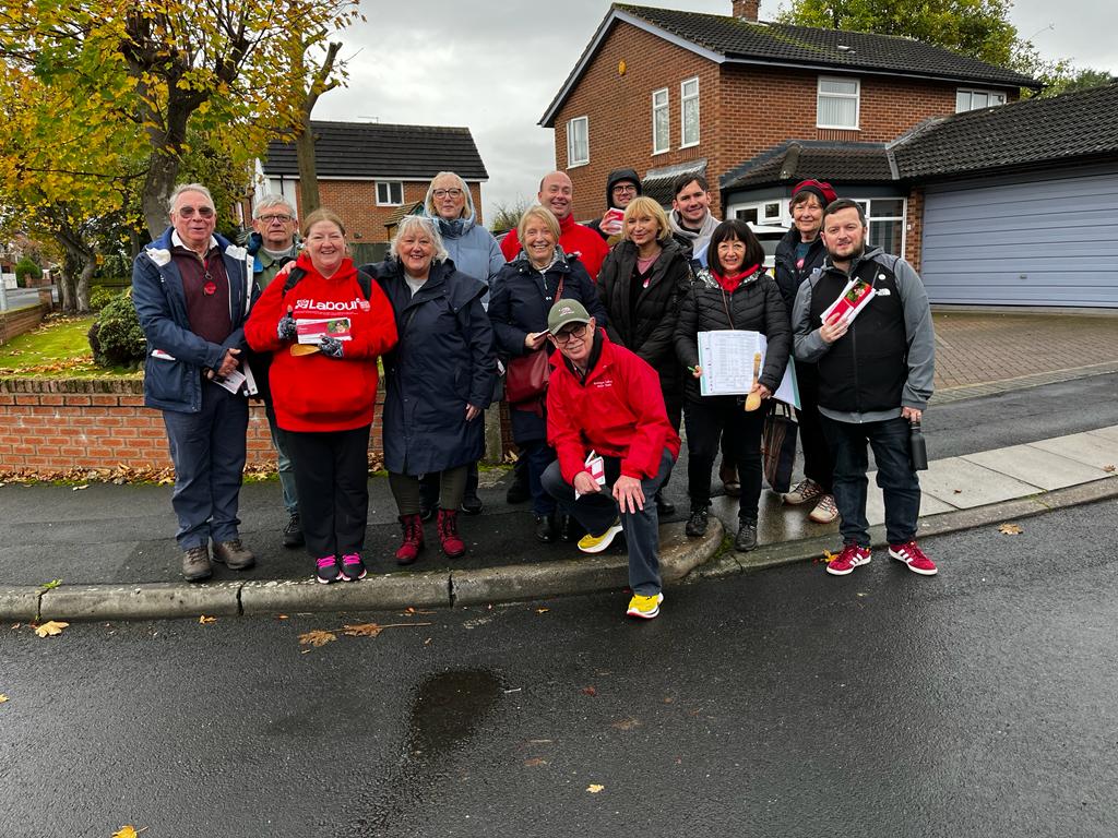 Great turnout of #WOW23 campaigners in Greasby, Frankby &amp; Irby this morning. Fantastic to welcome some new faces!