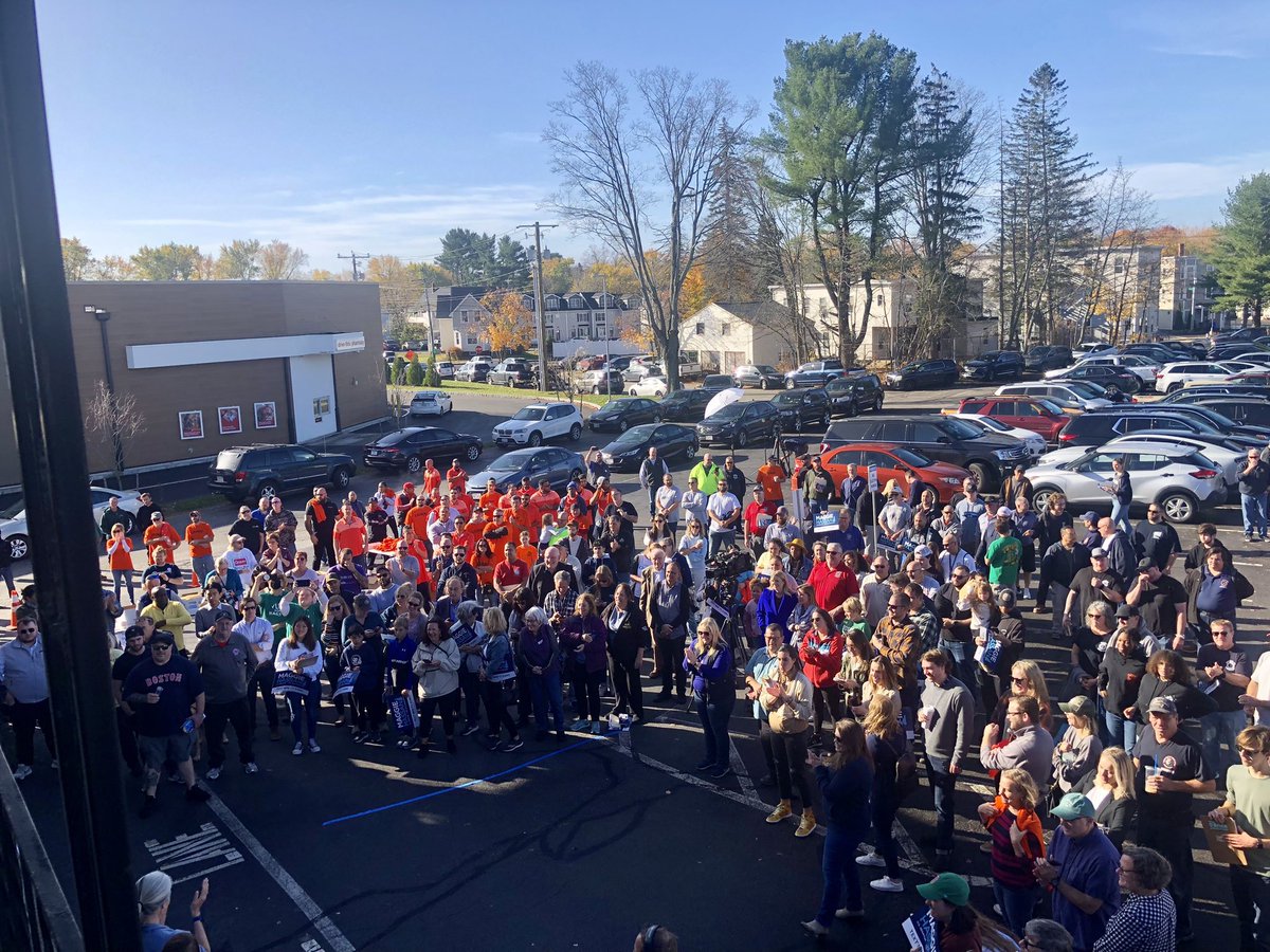 Thank you Marty Walsh for joining our canvass launch in Manchester this morning!

Granite State Democrats are wicked fired up to re-elect <a href="/Maggie_Hassan/">Maggie Hassan</a> and <a href="/ChrisPappasNH/">Chris Pappas</a>, and to take back our majorities in Concord on Tuesday! 🗳️ #NHPolitics