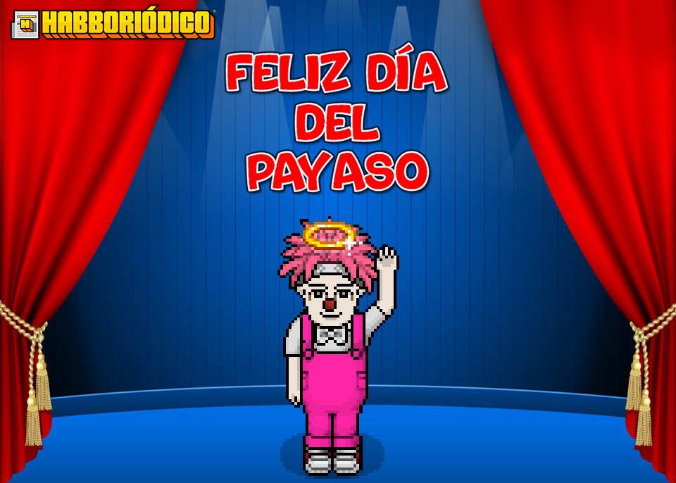 🗓️ Día Internacional del Payaso 🤡

La creación de este día surgió en honor al nacimiento del español Emilio Alberto Aragón, quien encarnó al famoso payaso conocido como "Miliki".

¡Feliz día! 🥳

Menciona a tu amig@ Payaso👈🏼

#HABBORIÓDICO
#DíaDelPayaso