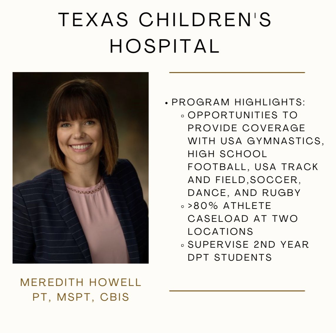 AASPTYouth's tweet image. Our next two panelists! Check back tomorrow to meet our final two panelists for the Residency Roundtable in collaboration with @SpecializeSIG on Wednesday, November 9th! Register here: tinyurl.com/hzad8ekp #youthathlete #sportsPTresidency