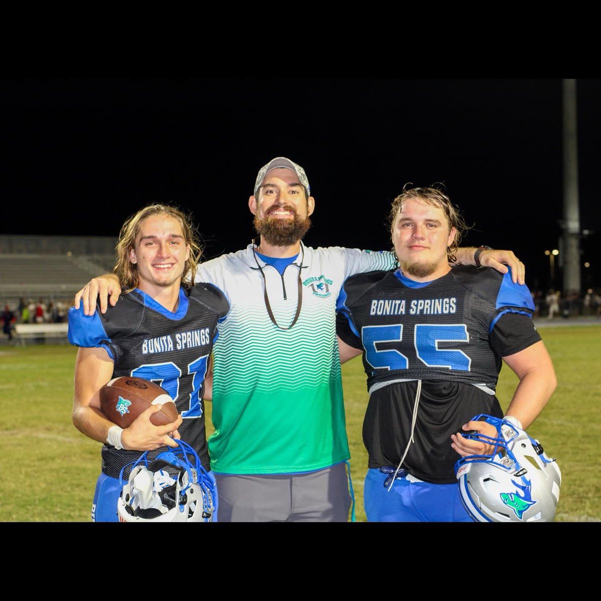 Proud of these young men! #Seniors #BullsharkFootball #Brotherhood <a href="/Isaiahmeus56/">Isaiah</a> <a href="/EdgarPrimero65/">Edgar Primero</a> <a href="/RyanRey93070995/">Ryan Reynolds</a>  <a href="/jj239johnson/">Joshua Johnson</a>      <a href="/logan_keenum/">Logan Keenum</a>