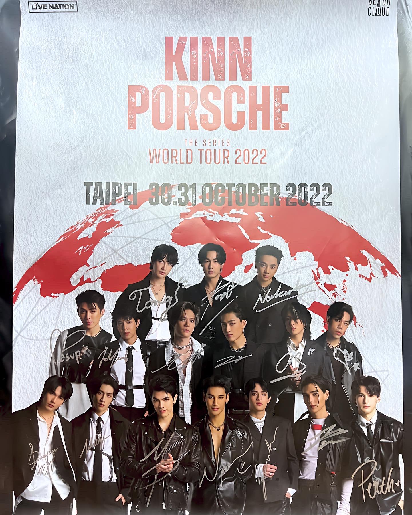 KinnPorche the series WorldTour ハンドカード