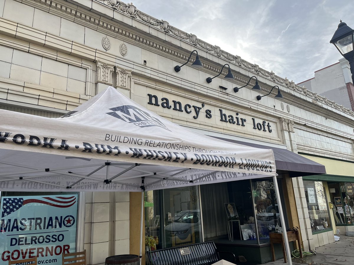 MLHDistillery's tweet photo. MLH will be at the Wine Walk today!  To those participating, come down to Nancy’s hair loft and stop by for free tastings and by a bottle if you’d like!  Hope to see you there! https://t.co/fv1kD94MWE