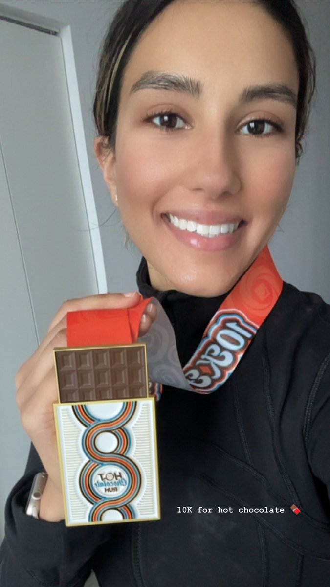 NikitaBainsMD's tweet photo. Will PR for hot chocolate 🍫 #HotChocolateRun #10K #HC10K https://t.co/VqD4yRrAup