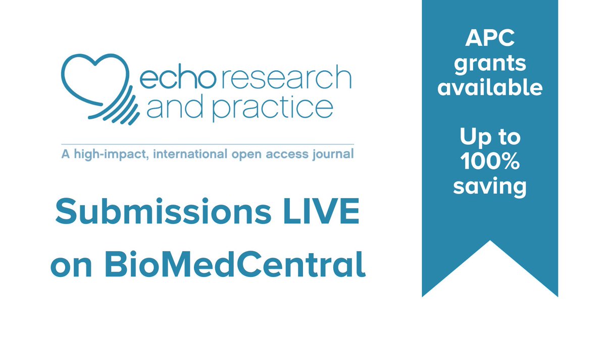 ❔Did you know we offer support for BSE members publishing in Echo Research and Practice?

💚 15% standard discount on APCs for members
💚 Application-based grants to cover APCs

Find out more and start your journey to publication today: ow.ly/PPNa50LqGyh