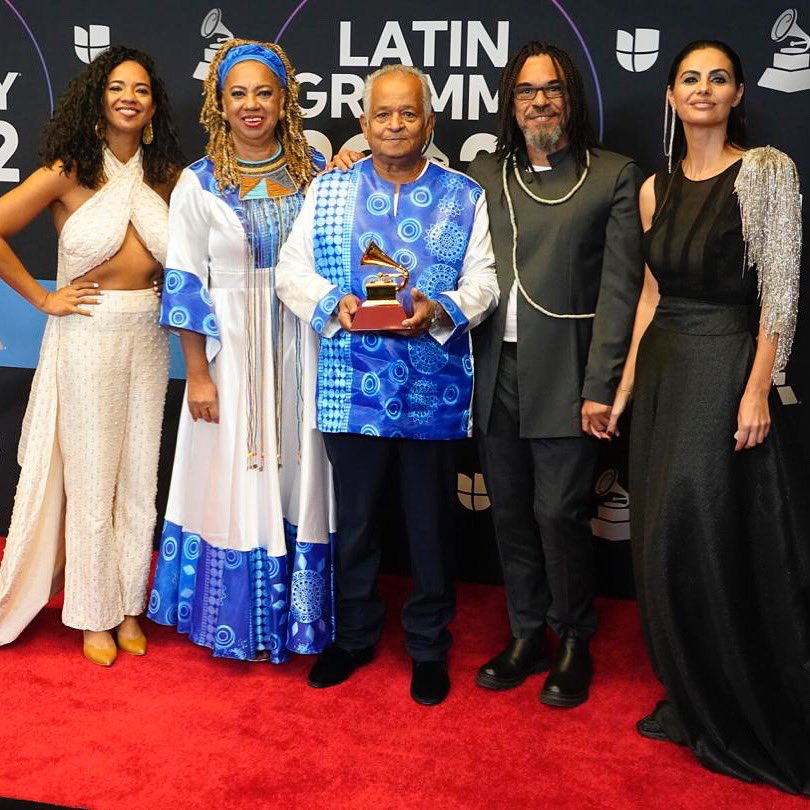ANCESTROS SINFÓNICO 
Latin GRAMMYs 2022 WINNER for Best Folk Album

Nuestra felicidad es inmensurable pero recibir todas manifestaciones de cariño y admiración de ustedes es grandioso!
Gracias a todxs!🙏🏽

Y seguiremos dando lo mejor de nuestra alma y corazón en forma de #musica