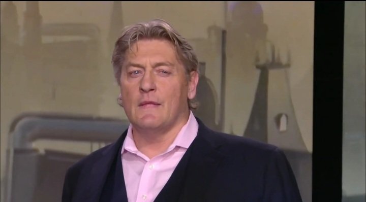 ProWFinesse's tweet photo. "The greatest trick the Devil ever pulled was convincing the world he didn’t exist."

William Regal is the Devil.

#AEWFullGear https://t.co/lNL8P0C1MW
